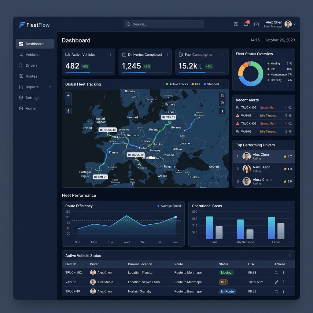Nizan Fleet UI