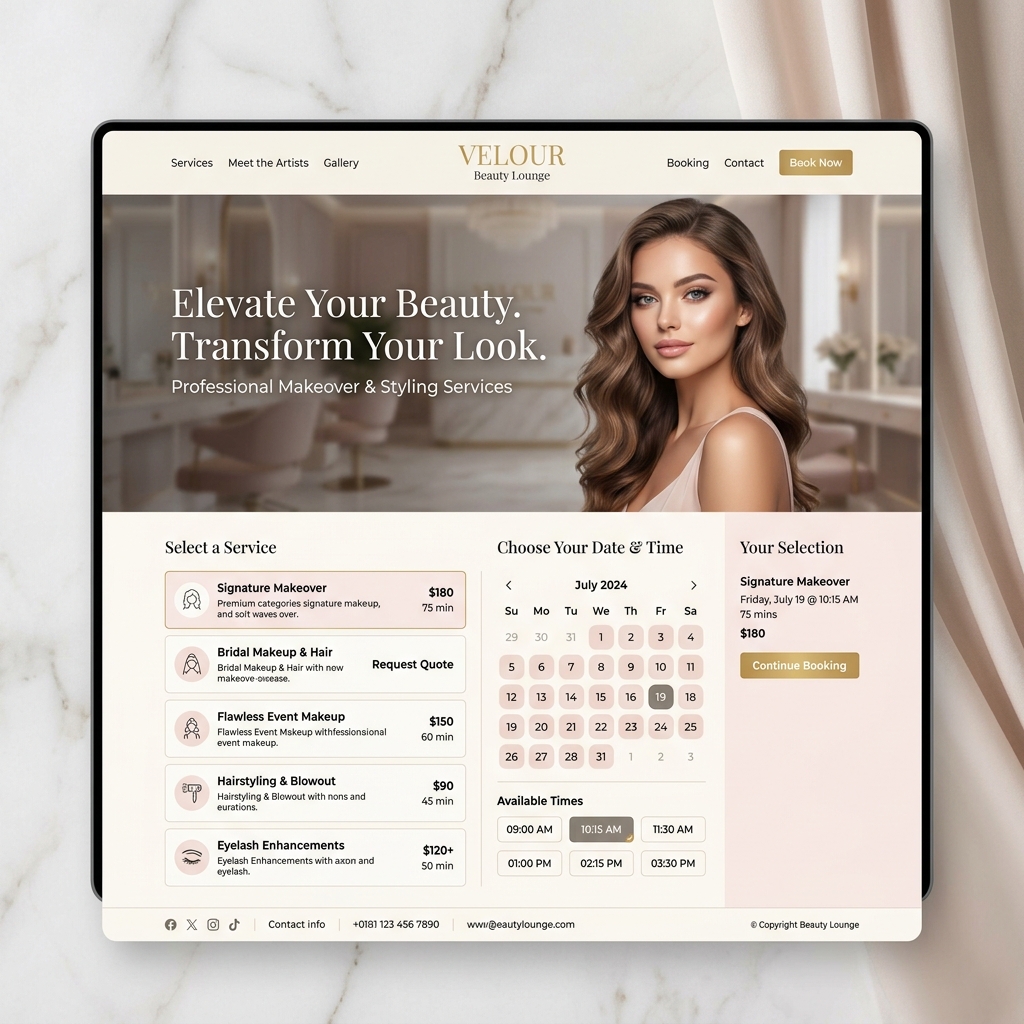 Nizan Makeovers UI