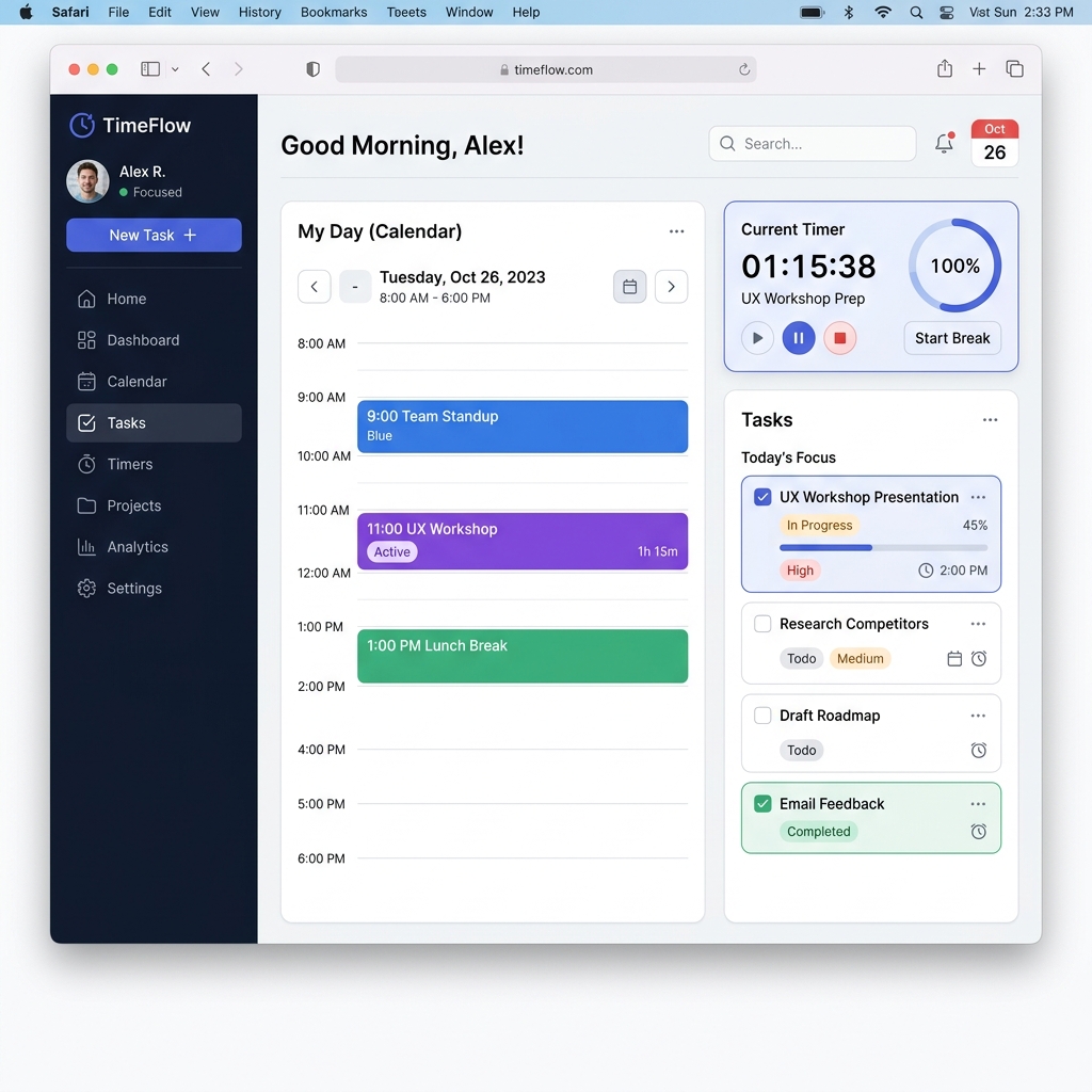 Nizan Timebox UI